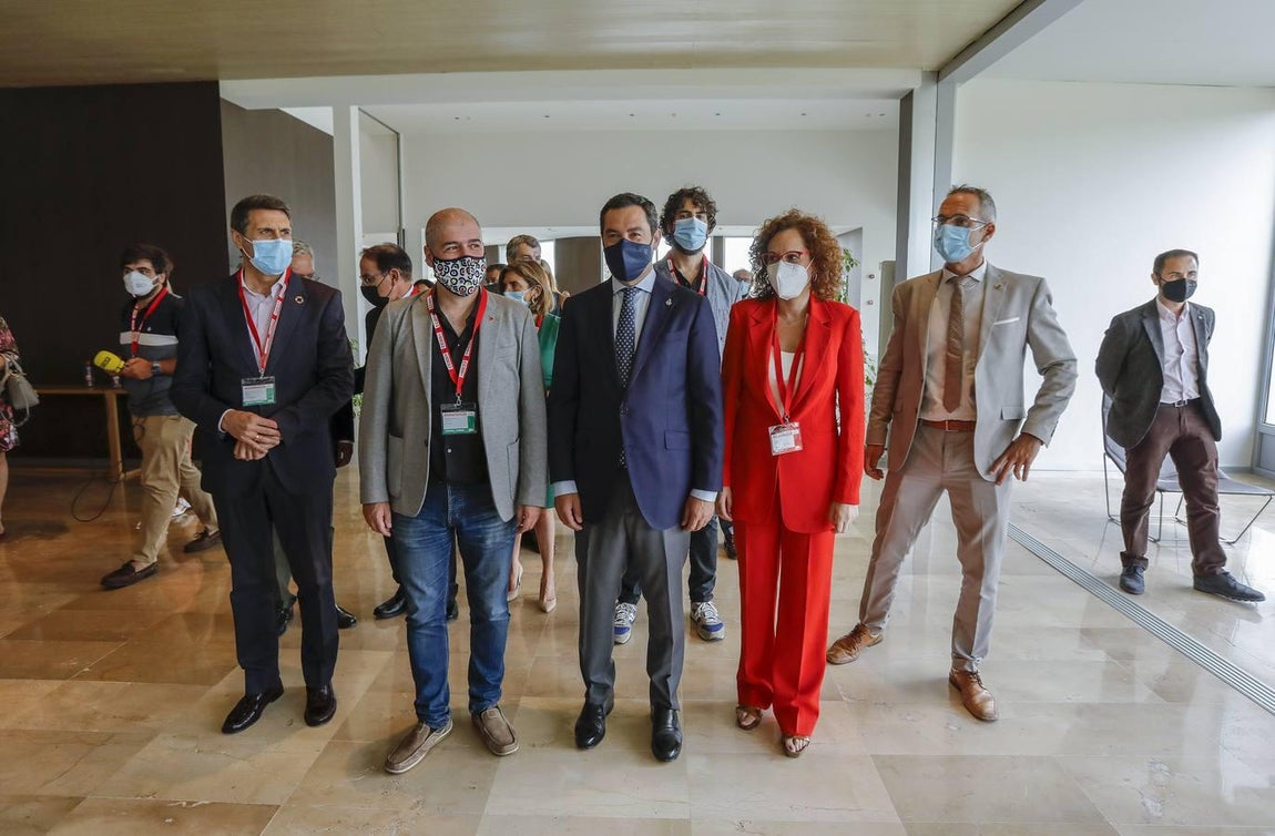 En imágenes, el congreso regional del sindicato CCOO en Sevilla