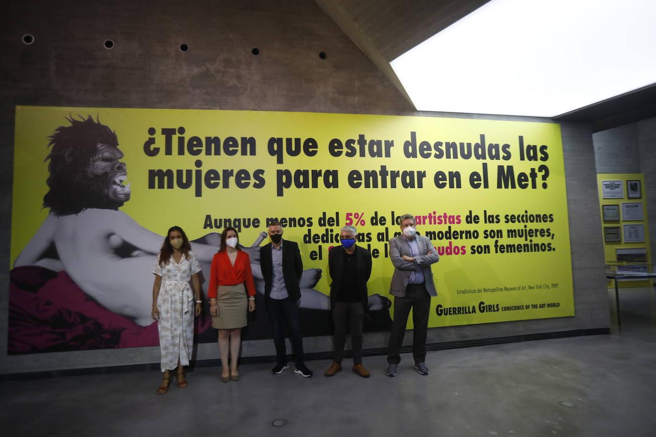 La exposición de Guerrilla Girls y Tete Álvarez en el C3A de Córdoba, en imágenes