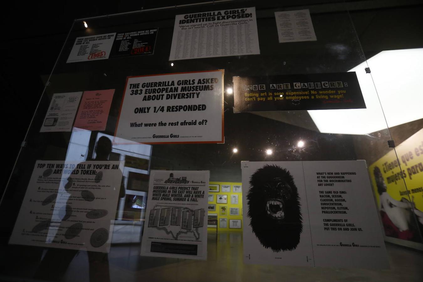 La exposición de Guerrilla Girls y Tete Álvarez en el C3A de Córdoba, en imágenes