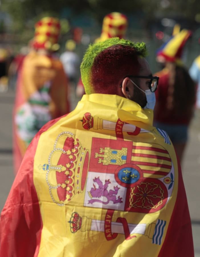 La Eurocopa se vive en las calles de Sevilla