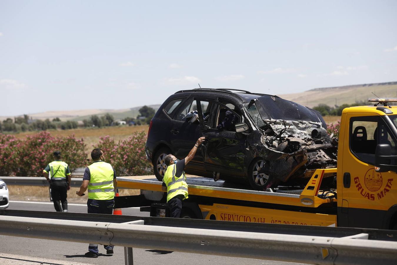 Accidente Córdoba | La zona del siniestro con tres muertos y dos heridos, en imágenes