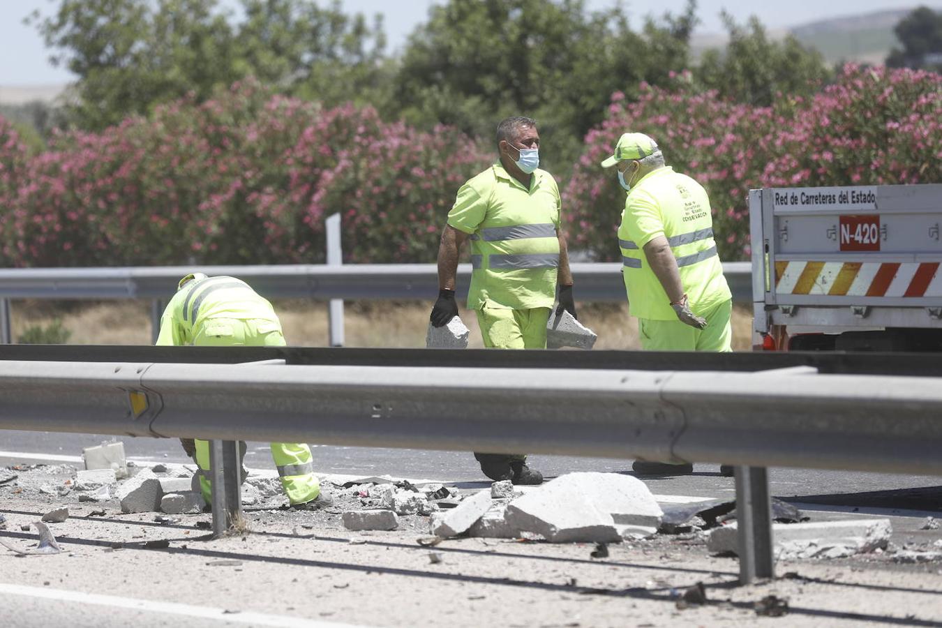 Accidente Córdoba | La zona del siniestro con tres muertos y dos heridos, en imágenes