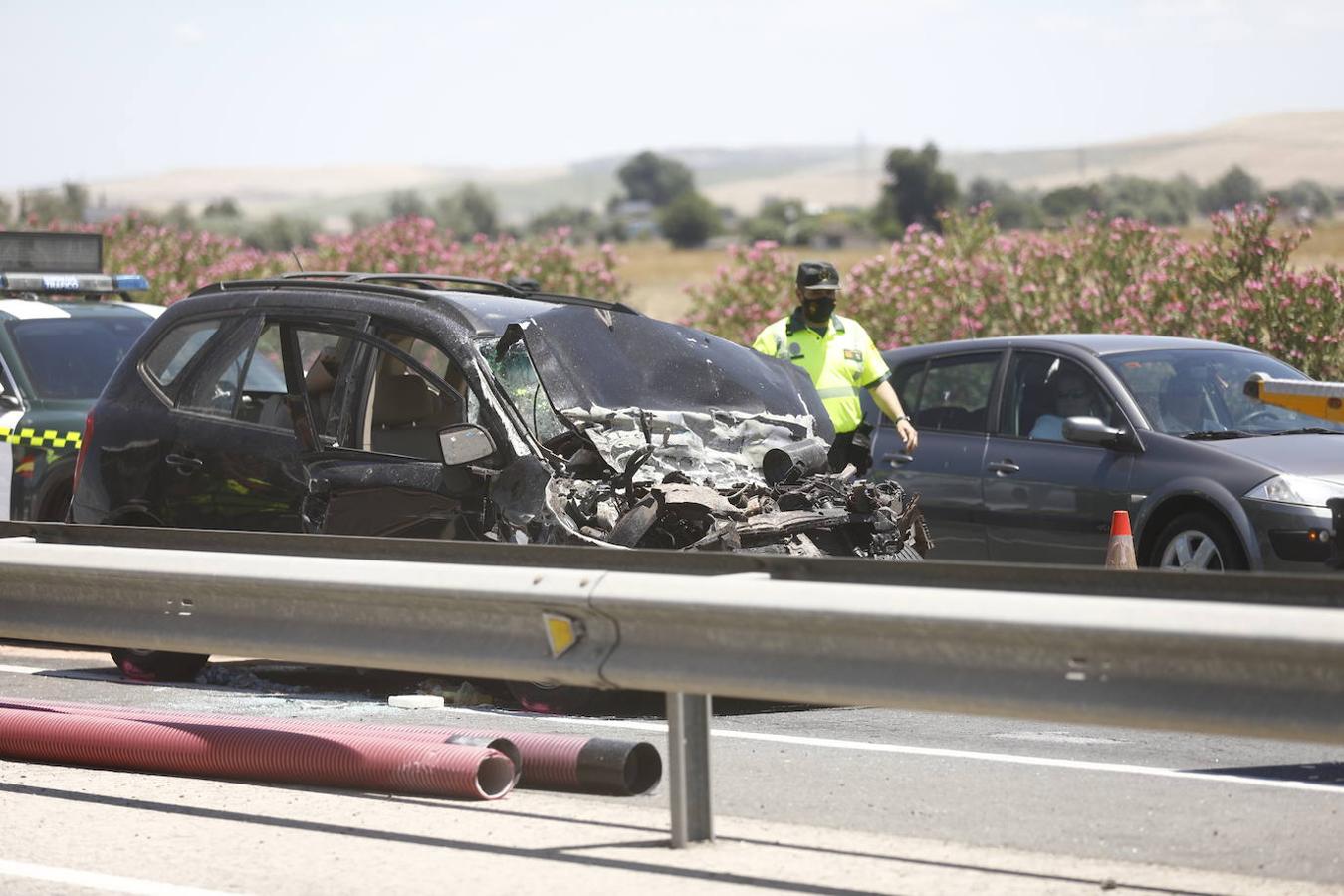 Accidente Córdoba | La zona del siniestro con tres muertos y dos heridos, en imágenes