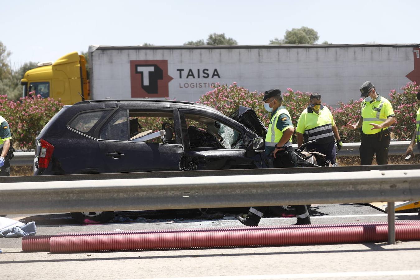 Accidente Córdoba | La zona del siniestro con tres muertos y dos heridos, en imágenes