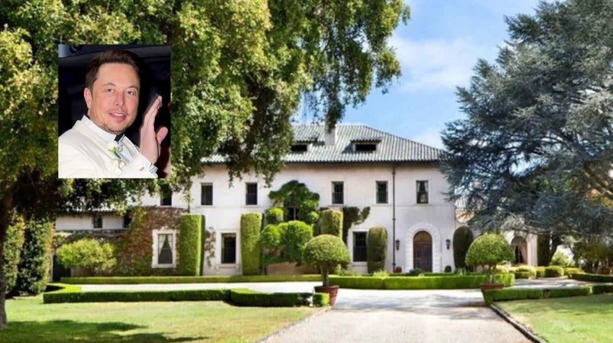Elon Musk vende la última de sus mansiones por 31 millones