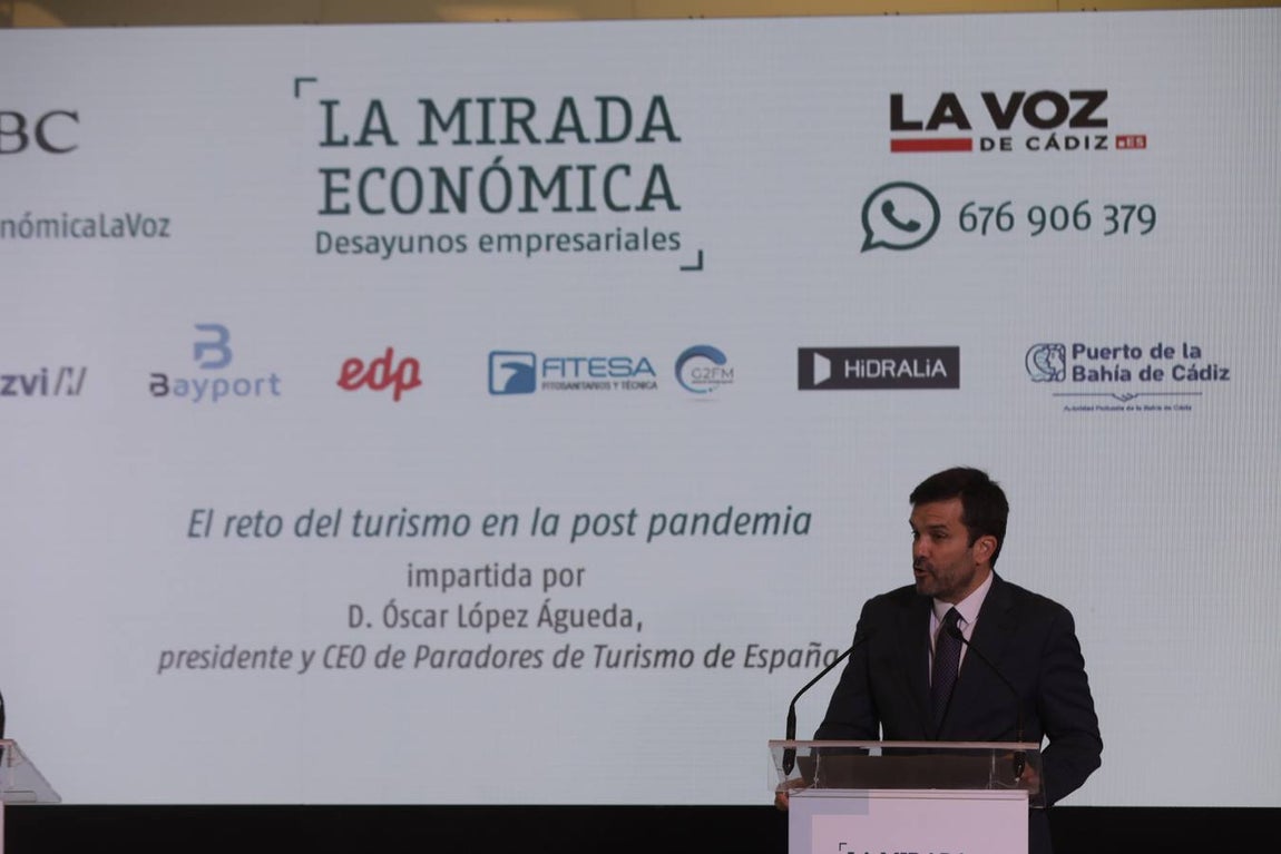 El Parador acoge la conferencia &#039;El reto del turismo en la post pandemia&#039; en el ciclo La Mirada Económica