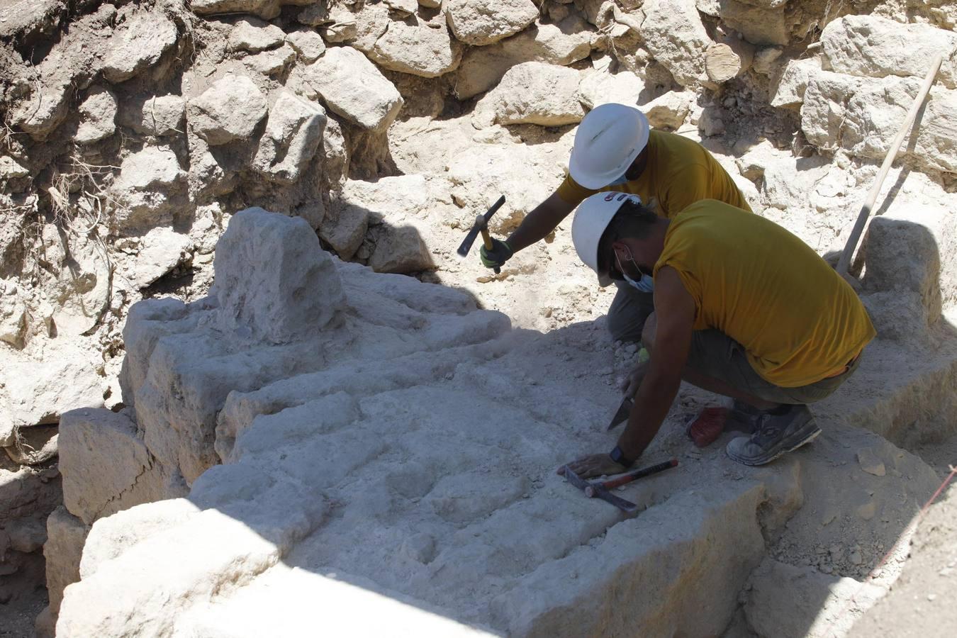 Los nuevos trabajos arqueológicos en Medina Azahara de Córdoba, en imágenes