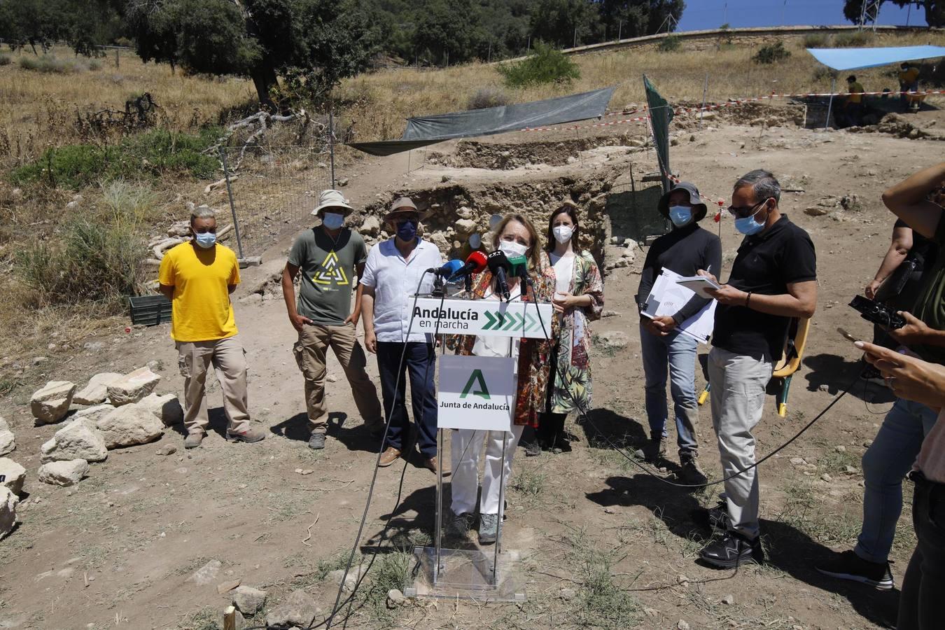 Los nuevos trabajos arqueológicos en Medina Azahara de Córdoba, en imágenes