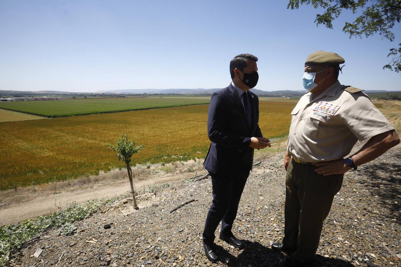 Los terrenos de Córdoba donde irá la Base Logística del Ejército, en imágenes