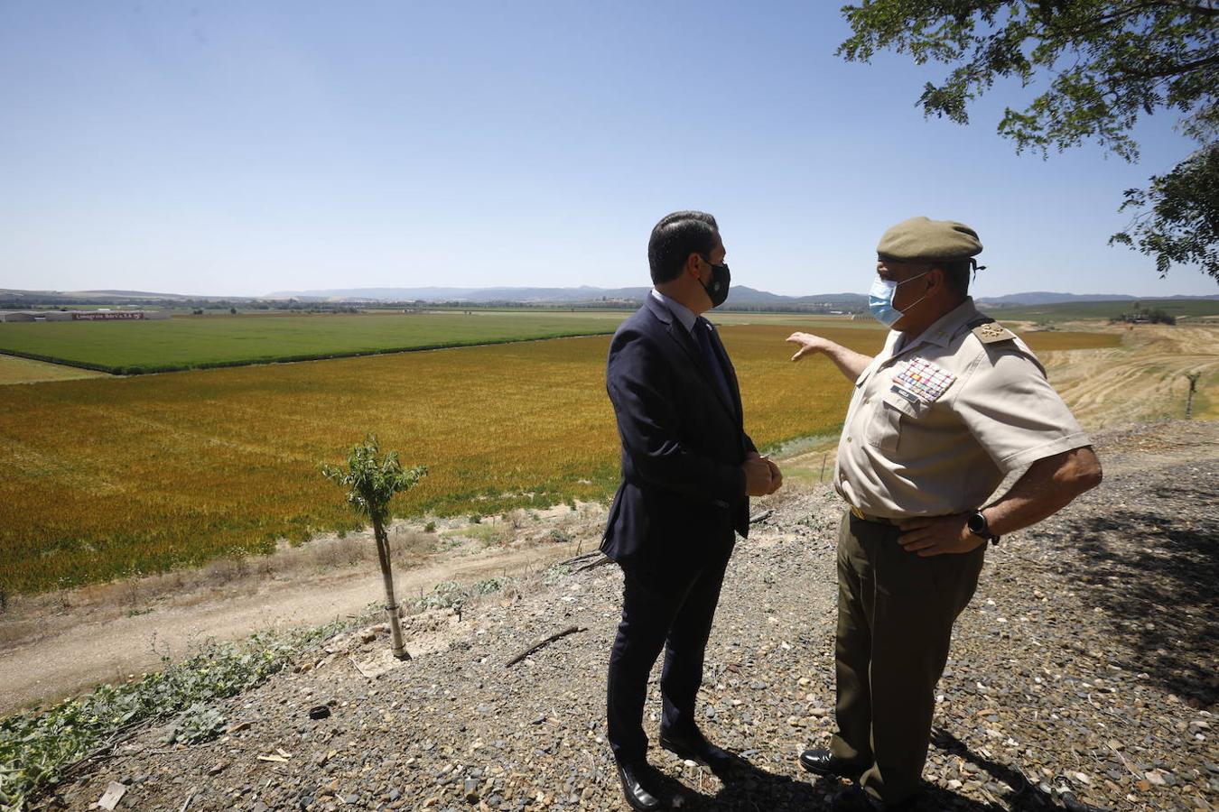 Los terrenos de Córdoba donde irá la Base Logística del Ejército, en imágenes