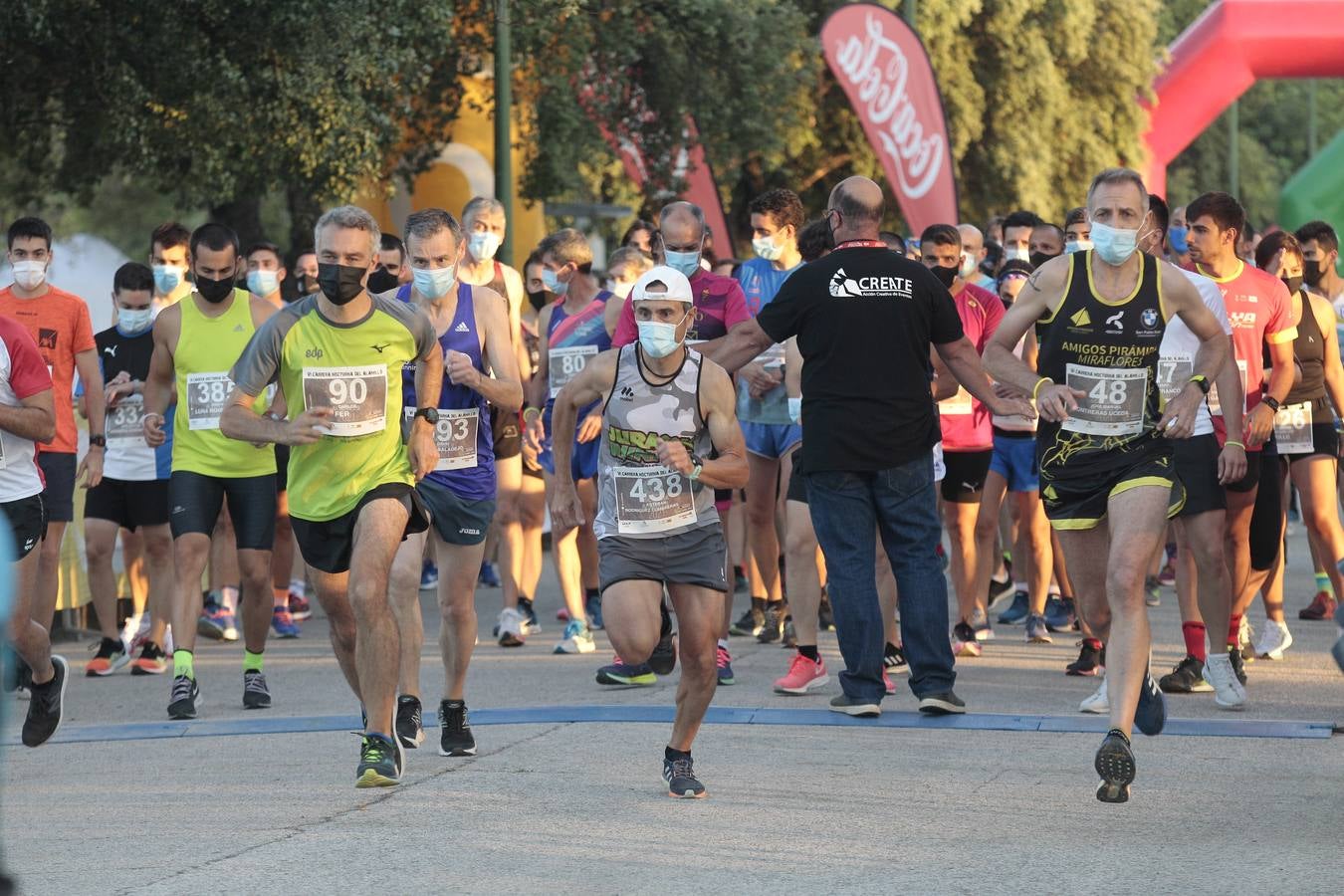 La carrera popular discurre íntegramente en el interior Parque del Alamillo.