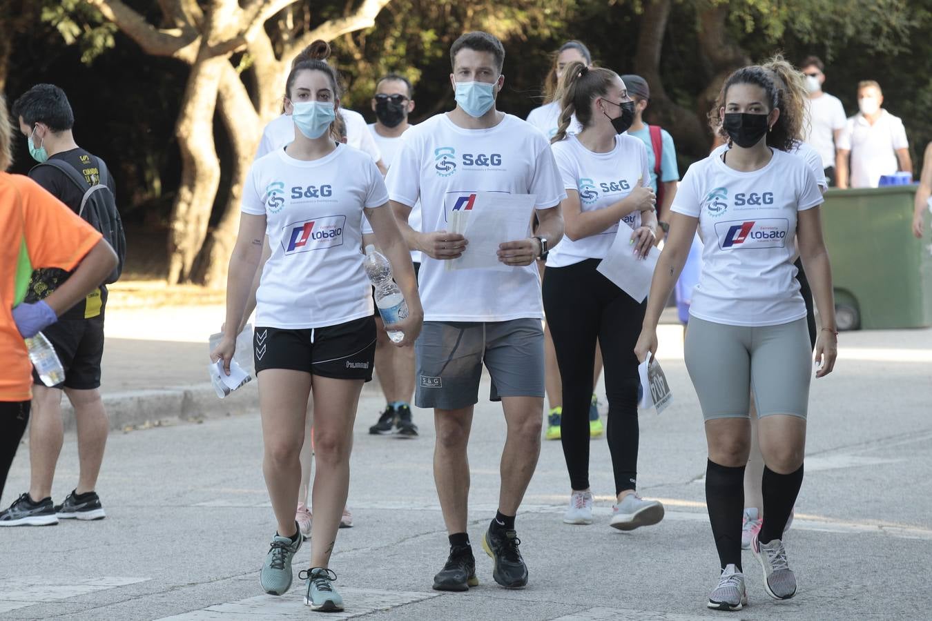 La carrera popular discurre íntegramente en el interior Parque del Alamillo.