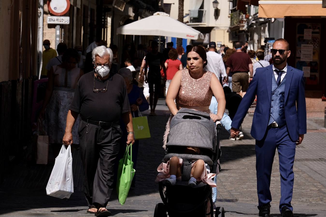 Primer día sin mascarilla en exteriores