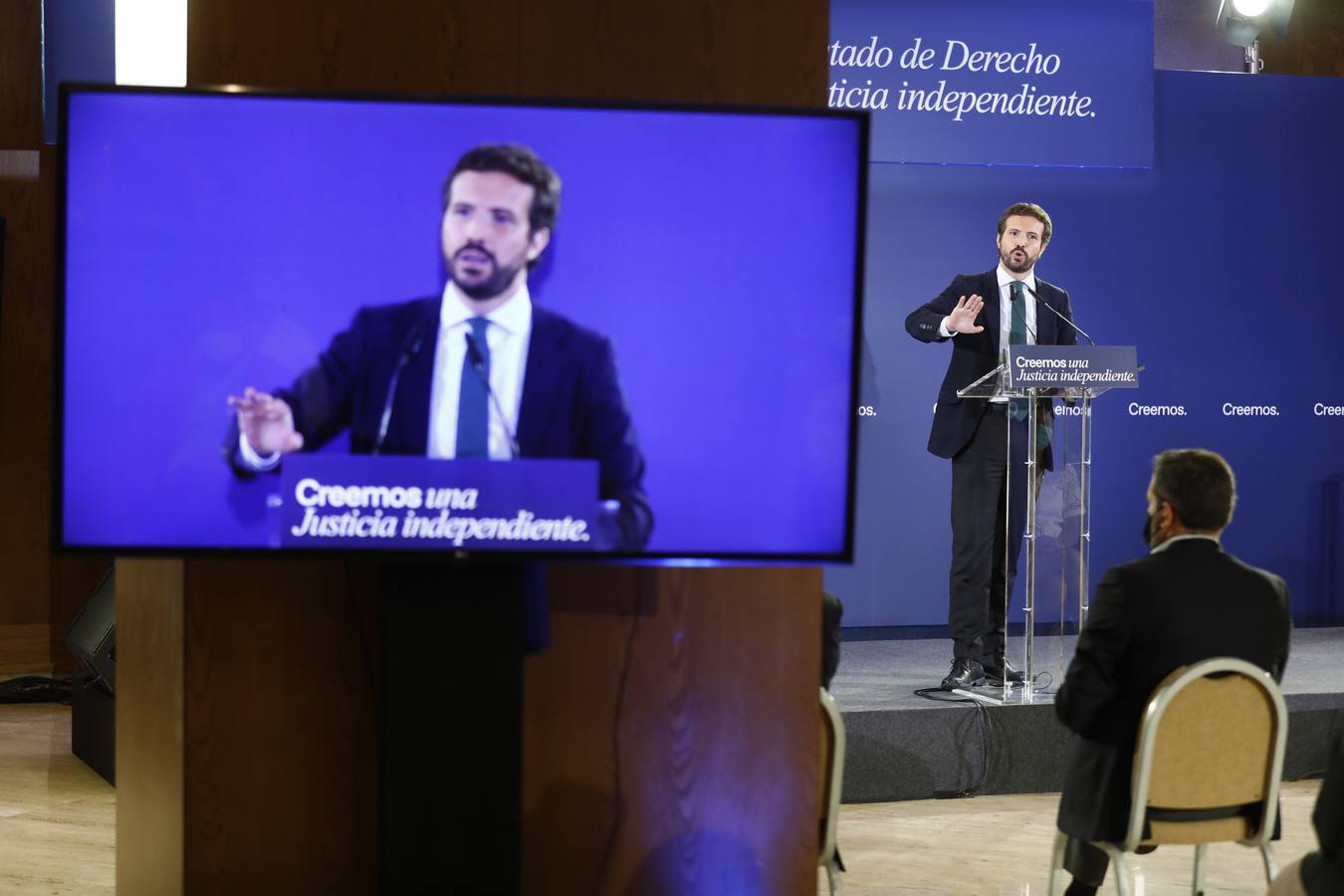 En imágenes, el acto de Pablo Casado en Córdoba