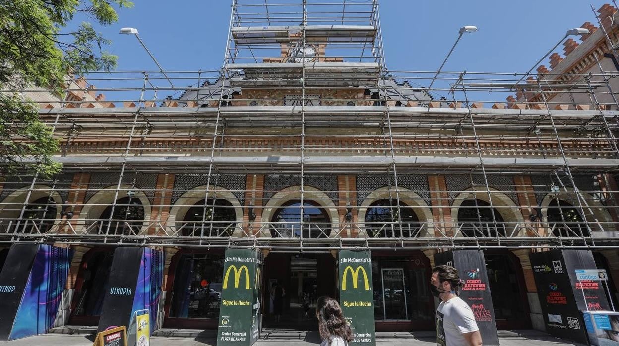 Las imágenes de la rehabilitada estación de Plaza de Armas en Sevilla