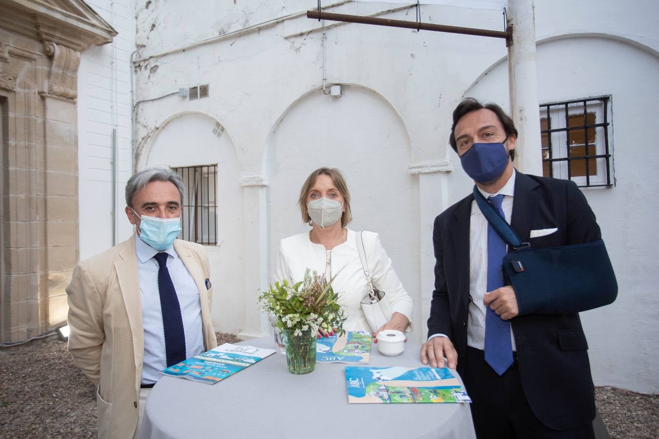 Manuel Contreras, María Jesús Catalá y Guillermo Martín