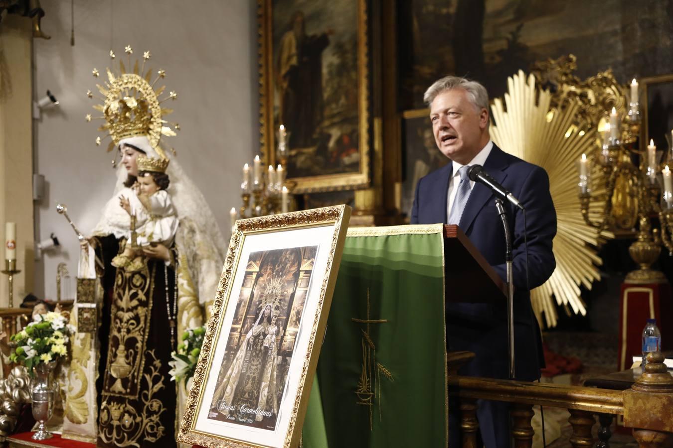 El pregón del Carmen de Córdoba, en imágenes