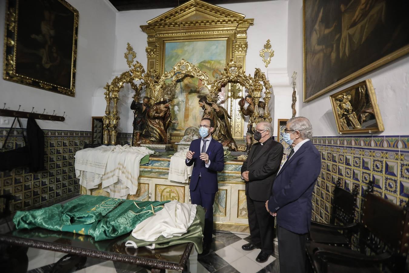 La clausura de la exposición del convento de Santa María de Jesús, en imágenes