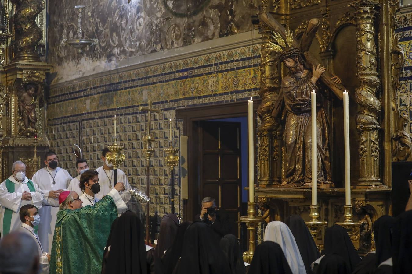 La clausura de la exposición del convento de Santa María de Jesús, en imágenes