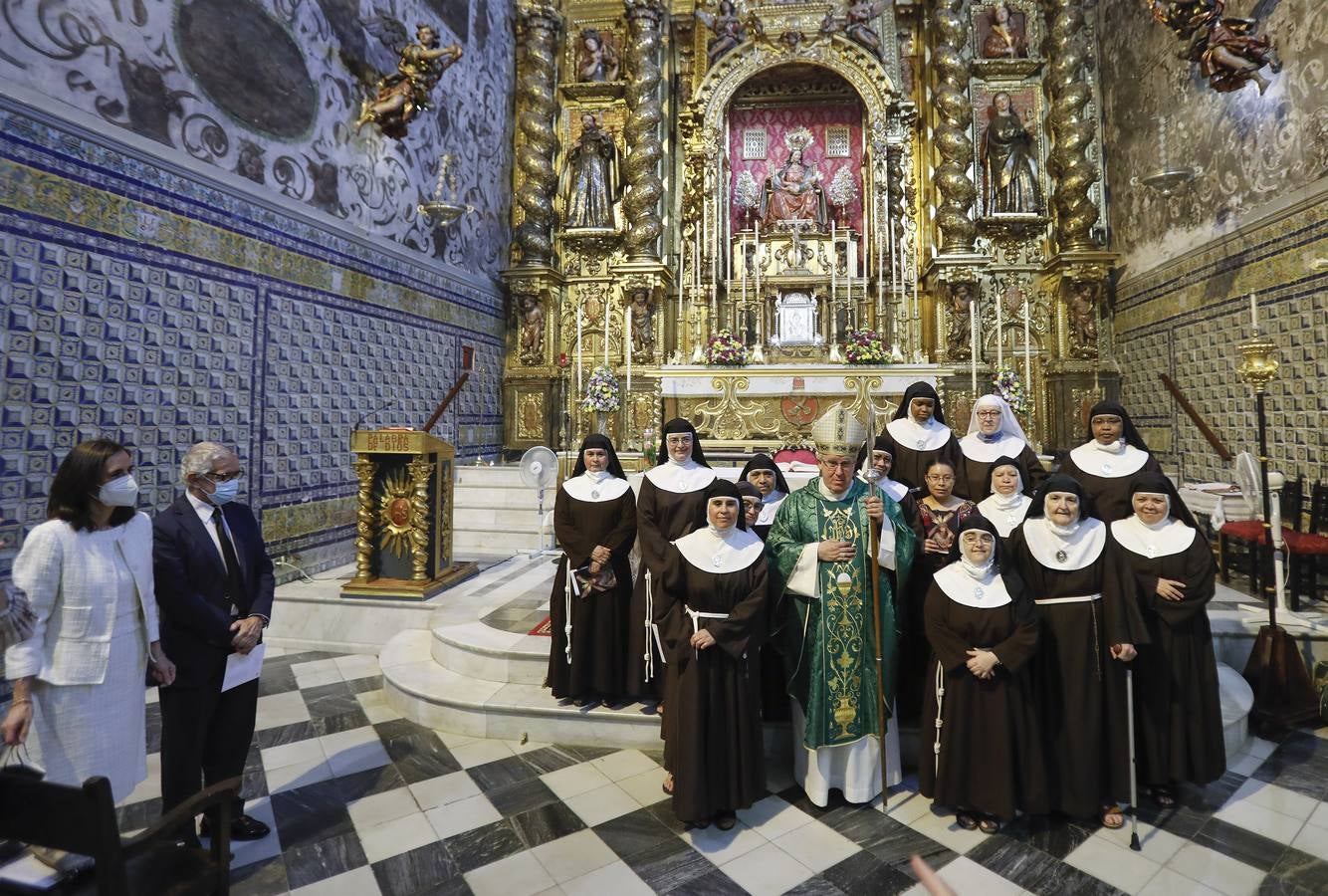 La clausura de la exposición del convento de Santa María de Jesús, en imágenes