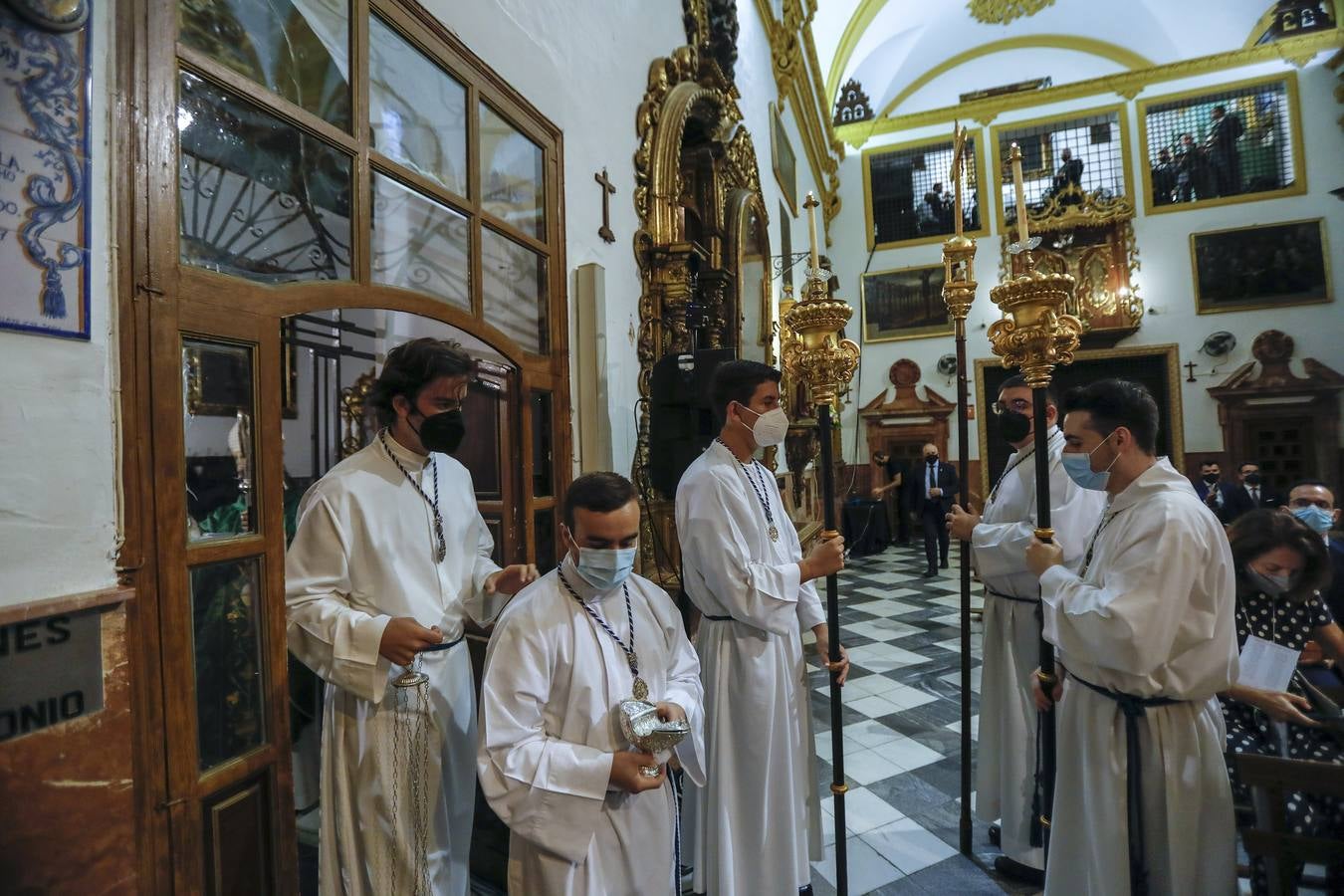 La clausura de la exposición del convento de Santa María de Jesús, en imágenes