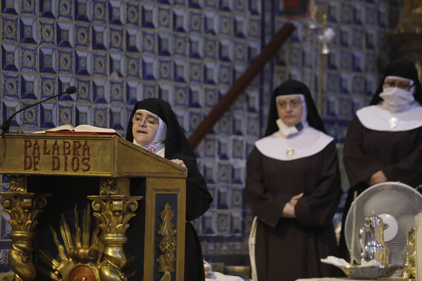 La clausura de la exposición del convento de Santa María de Jesús, en imágenes