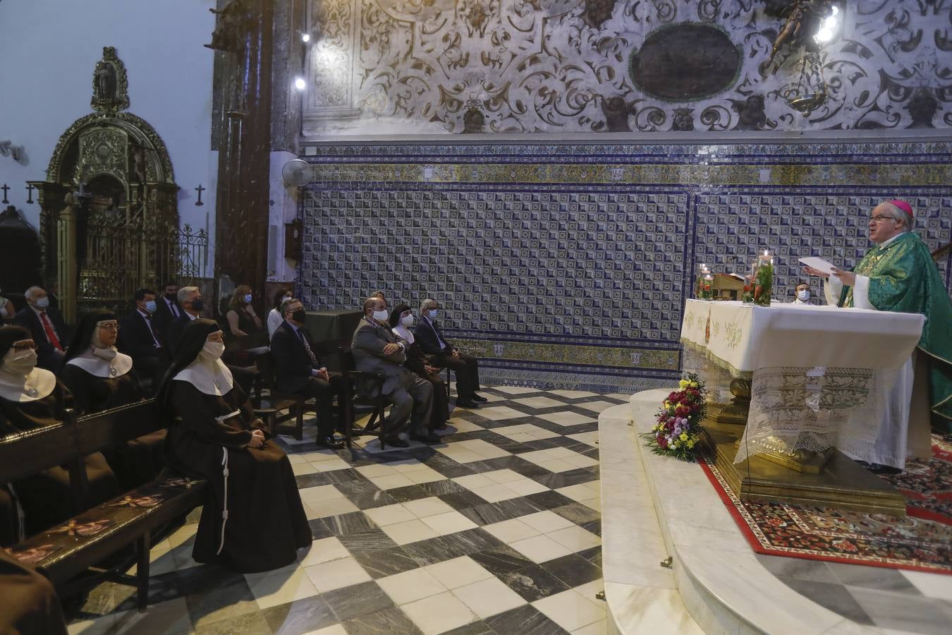 La clausura de la exposición del convento de Santa María de Jesús, en imágenes