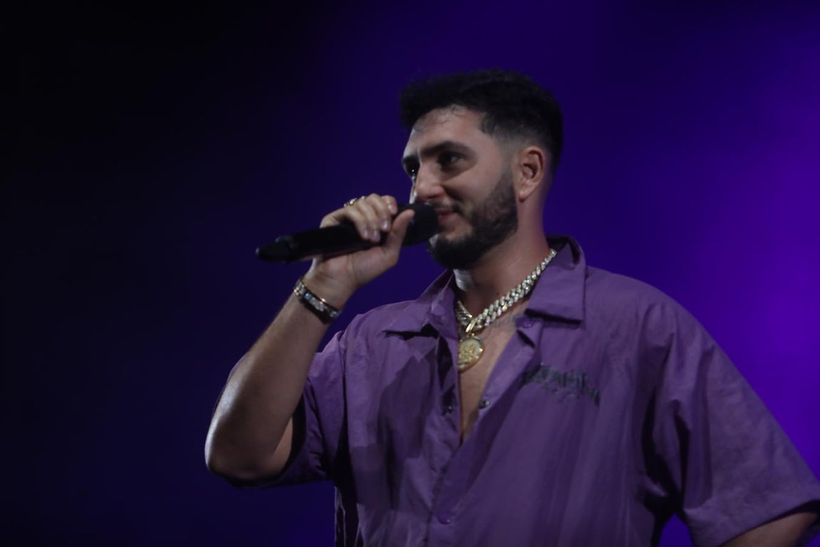 Concierto de Omar Montes en el Festival Bahía Sound de San Fernando