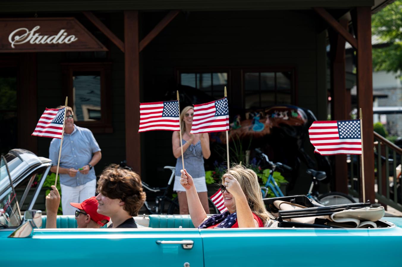 Desfile del 4 de julio en Louisville, Kentucky. 