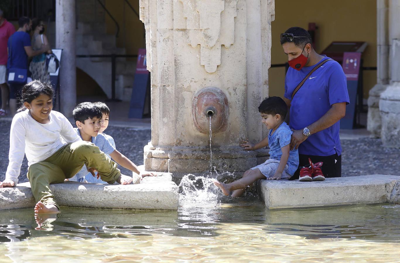 El calor de julio en Córdoba, en imágenes