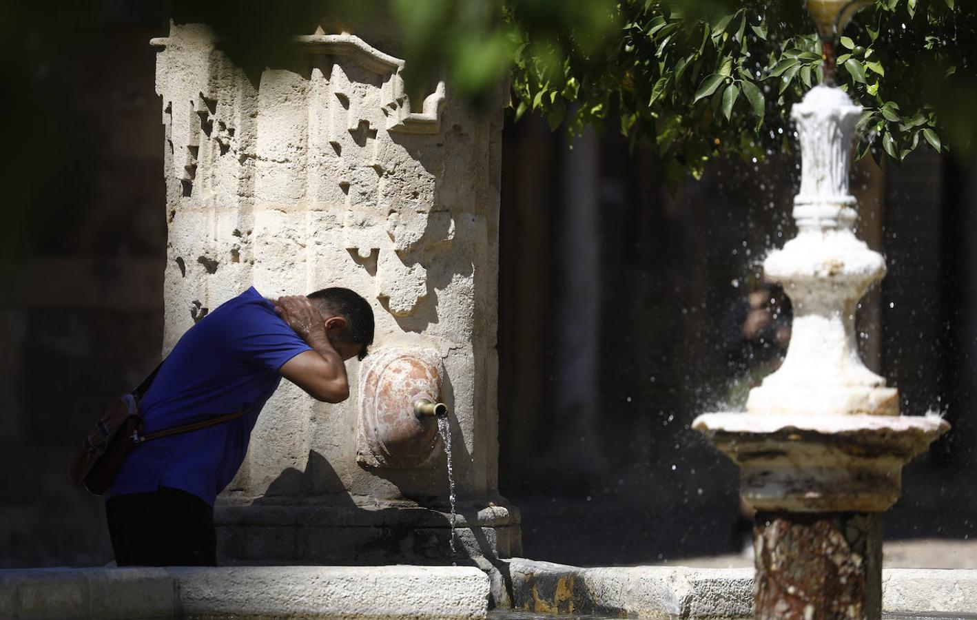 El calor de julio en Córdoba, en imágenes