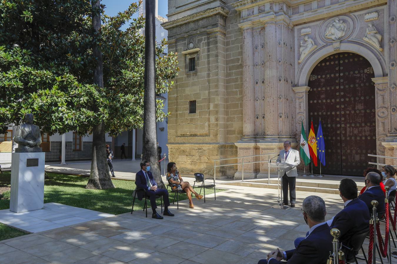 Acto de homenaje a Blas Infante en el Parlamento de Andalucía