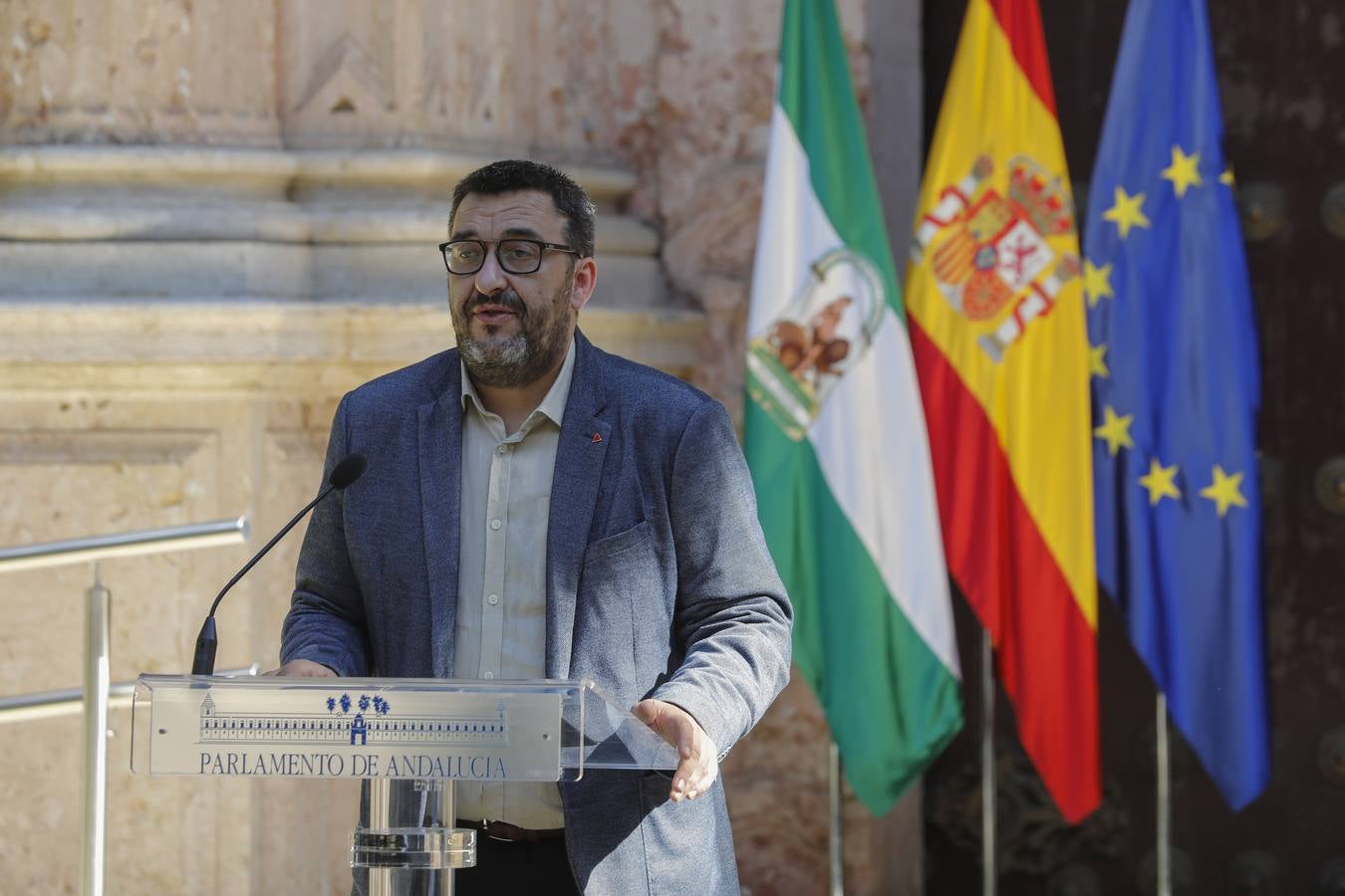 Acto de homenaje a Blas Infante en el Parlamento de Andalucía