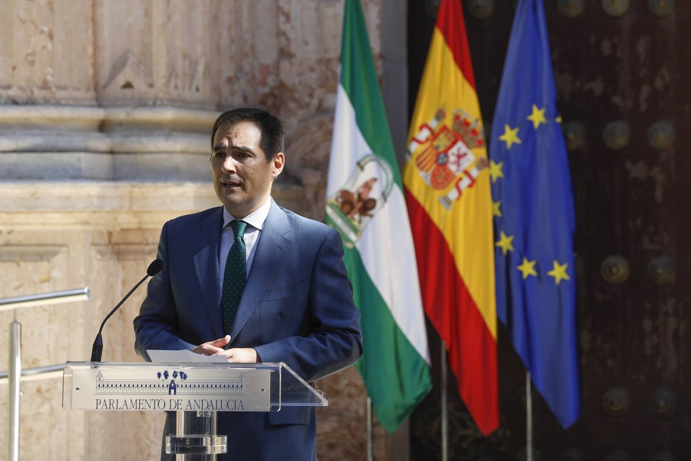 Acto de homenaje a Blas Infante en el Parlamento de Andalucía