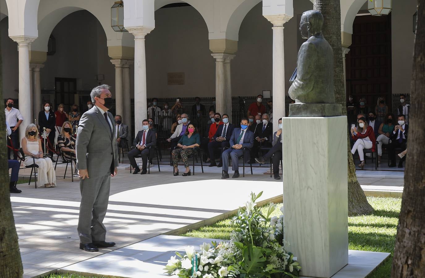 Acto de homenaje a Blas Infante en el Parlamento de Andalucía