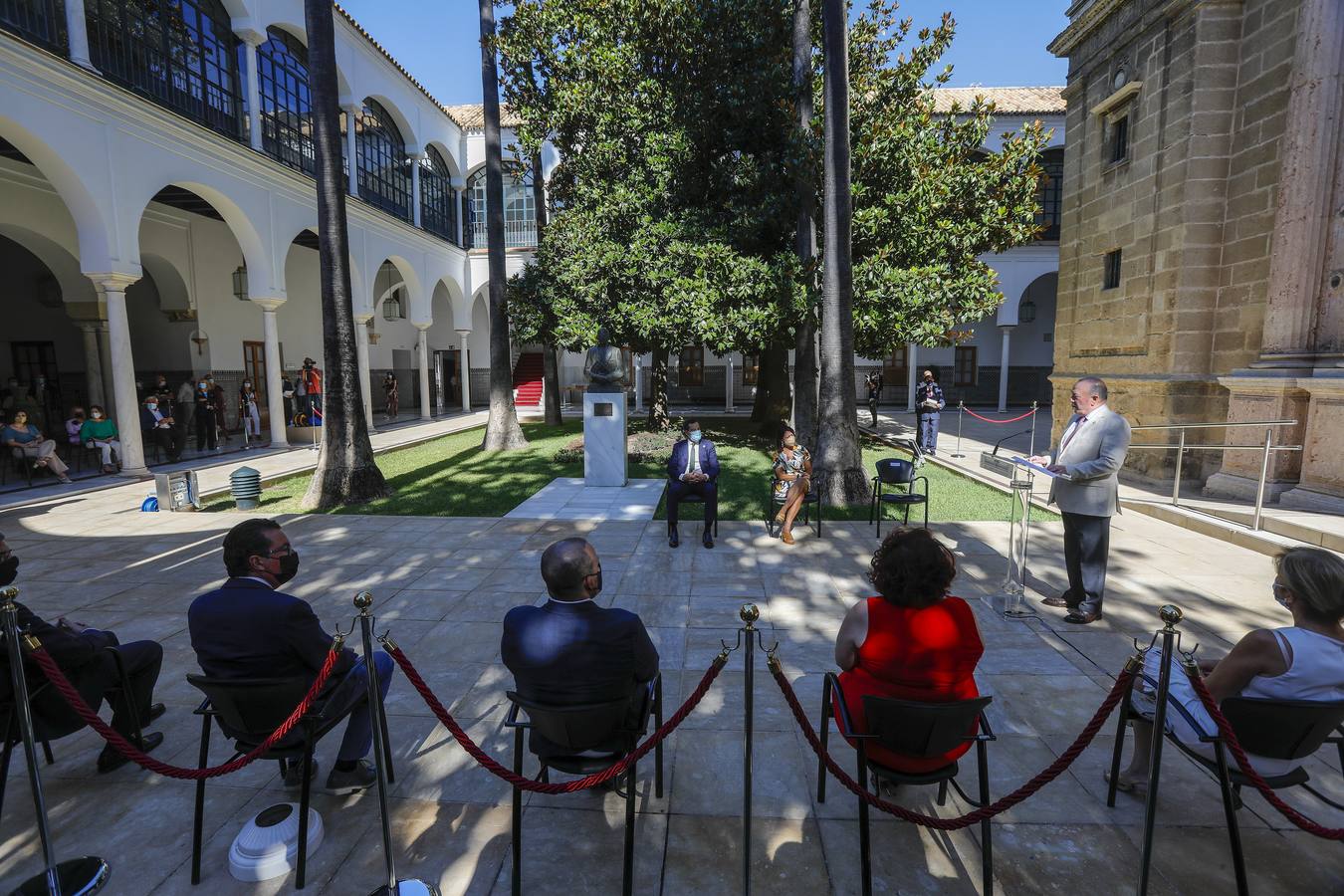 Acto de homenaje a Blas Infante en el Parlamento de Andalucía