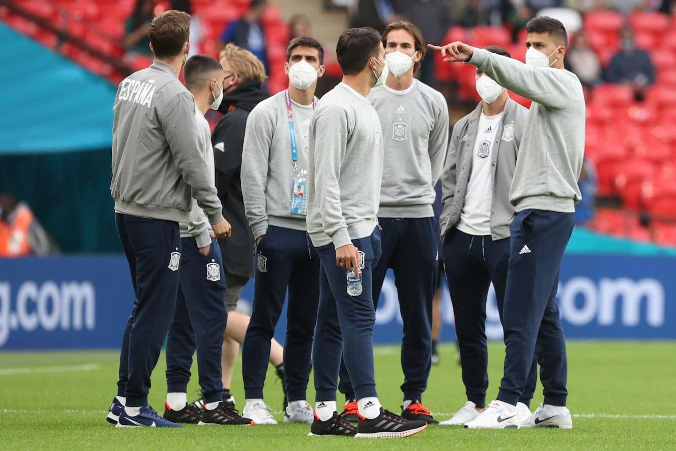 Wembley vibra con el Italia - España más atípico de la historia