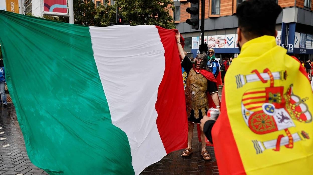 Wembley vibra con el Italia - España más atípico de la historia