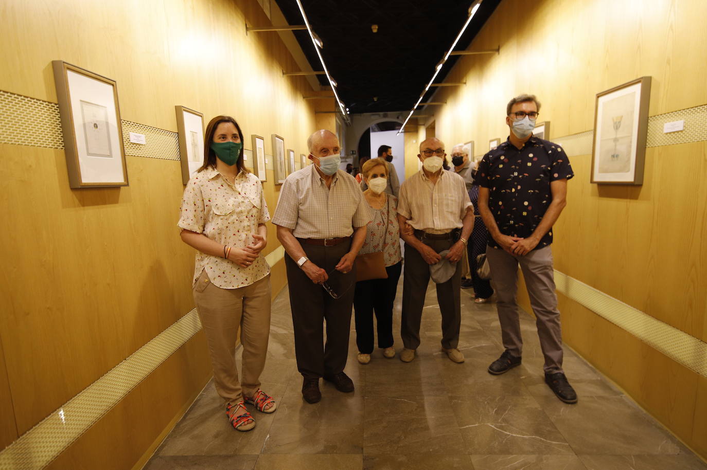 La muestra &#039;Donación González del Campo: Dibujos de Platería&#039; en el Bellas Artes de Córdoba, en imágenes