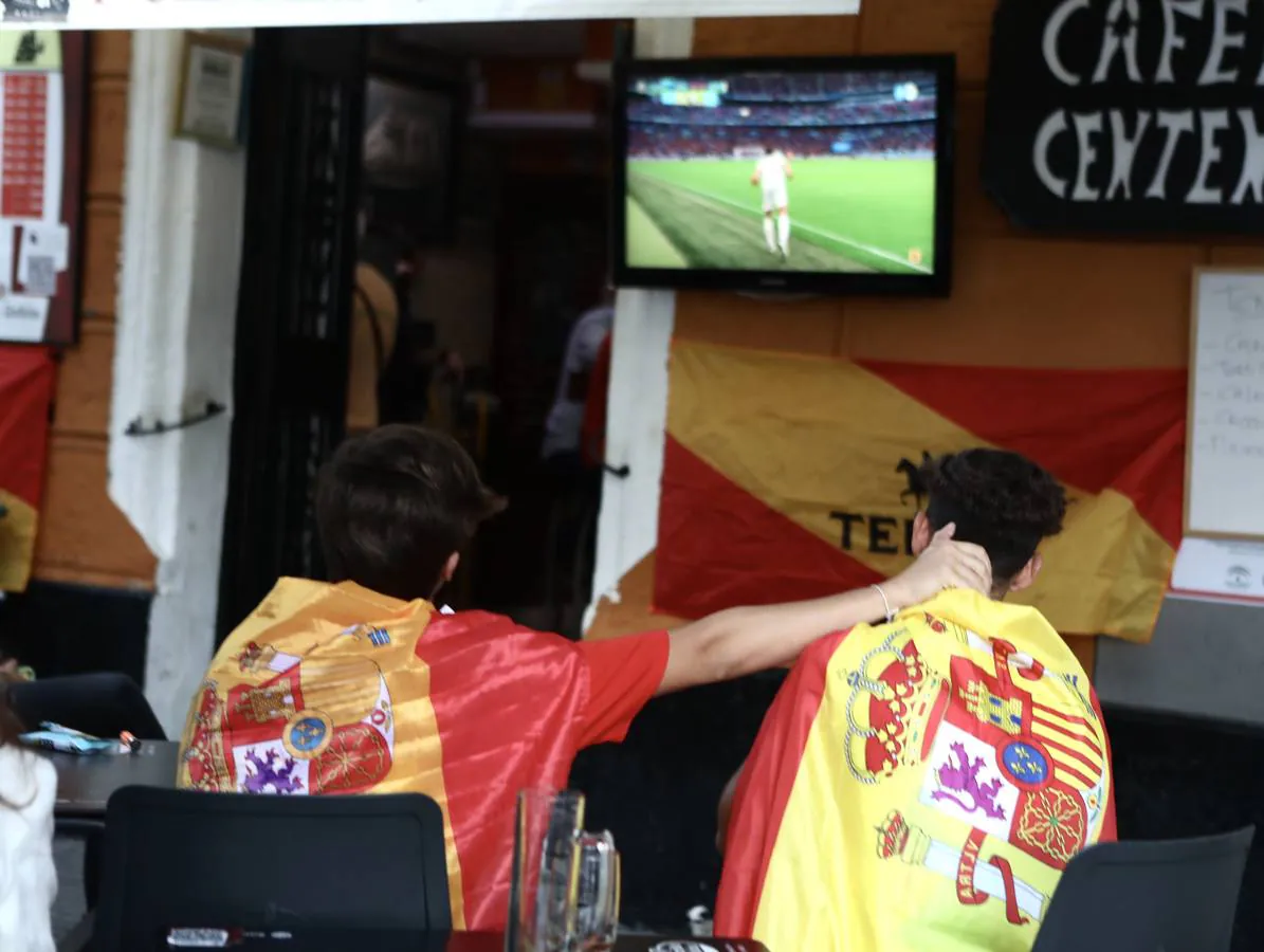 Cádiz llora con la derrota de España ante Italia en la Eurocopa