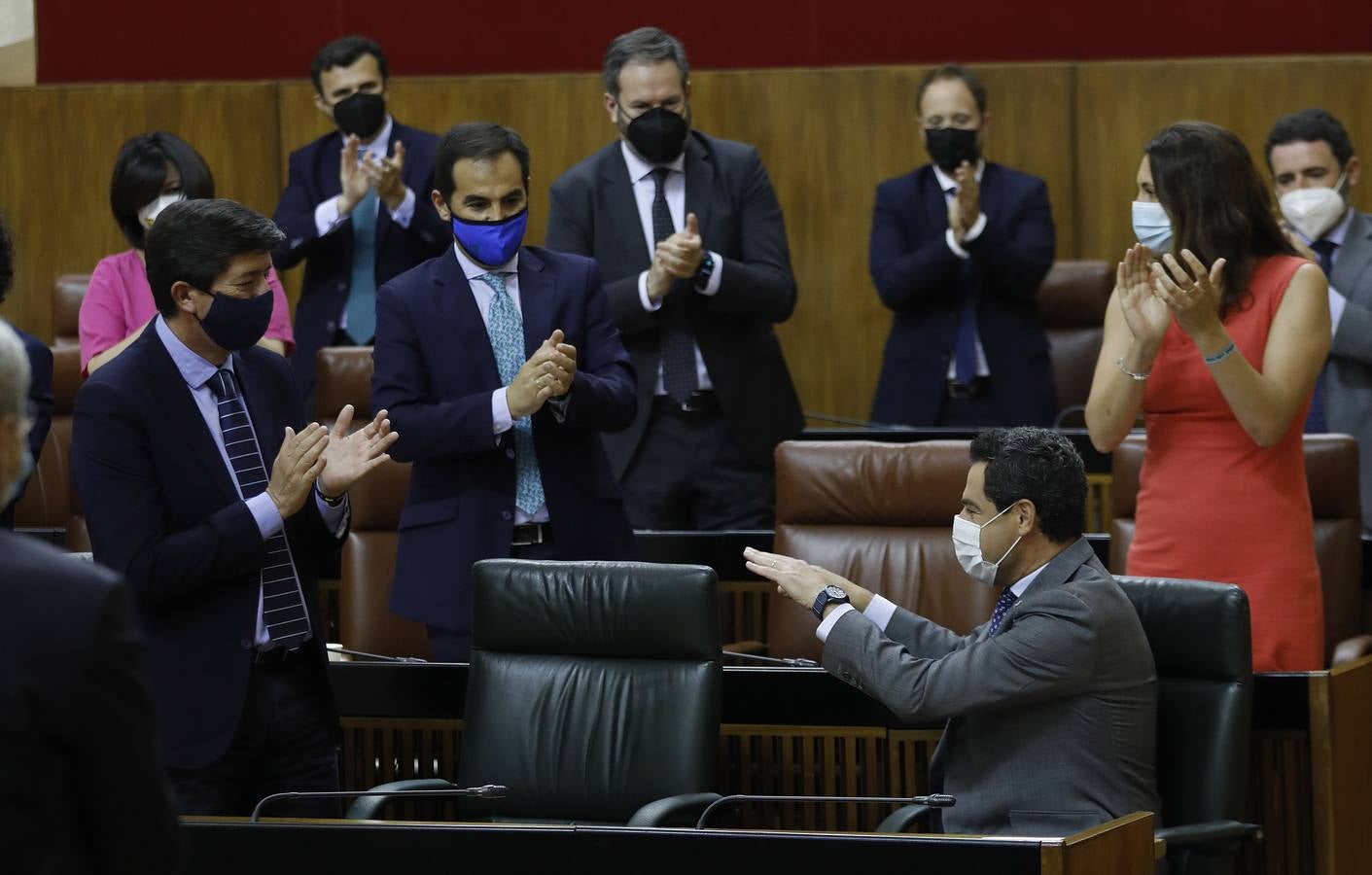 Pleno sobre el estado de la comunidad en el parlamento andaluz