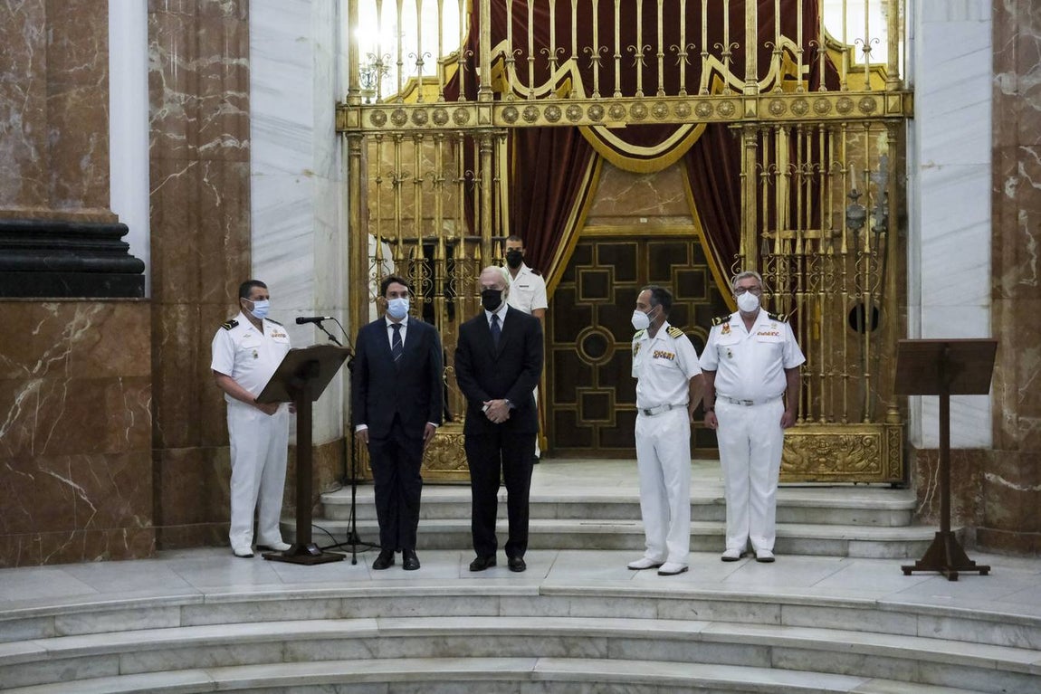 FOTOS: Solemne acto en El Panteón de Marinos Ilustres de San Fernando