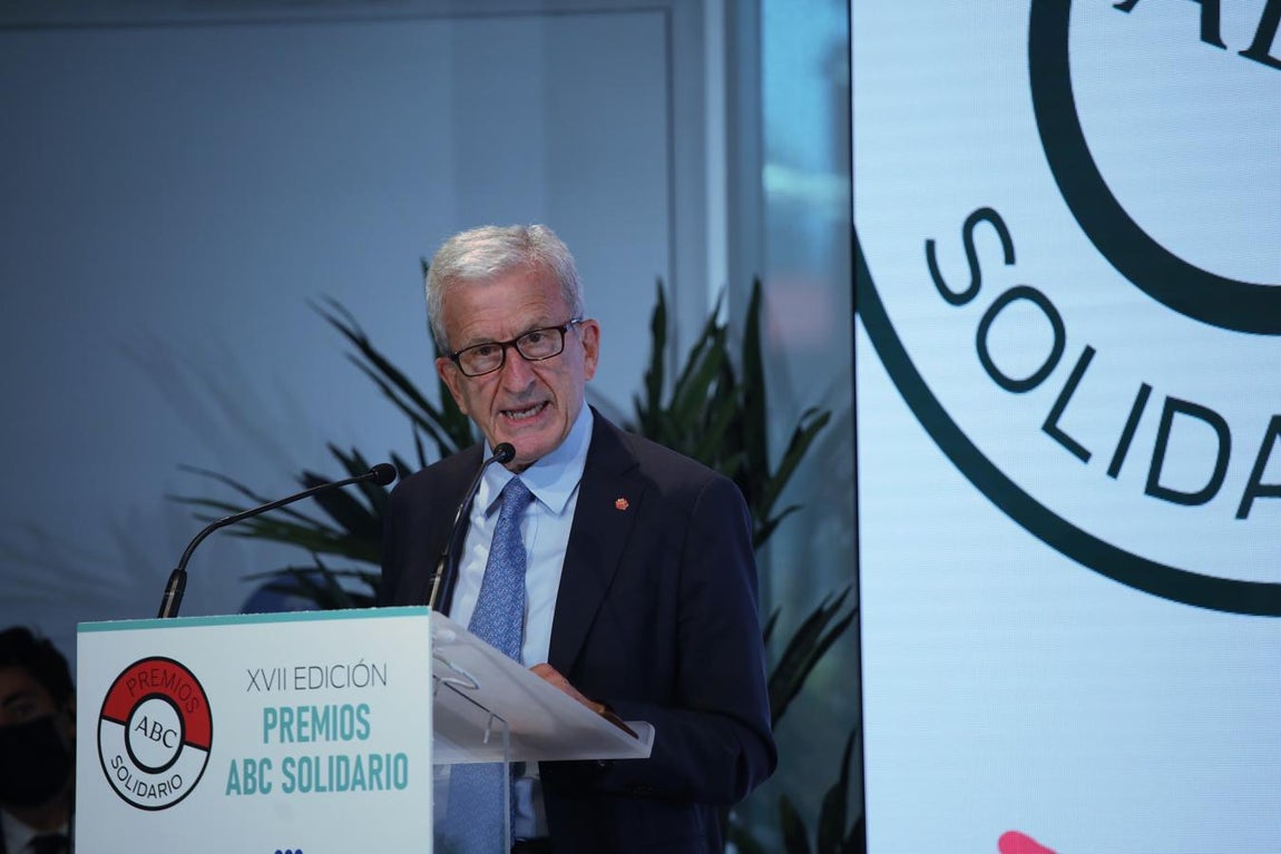 Manuel Bretón, presidente de Cáritas Española. 
