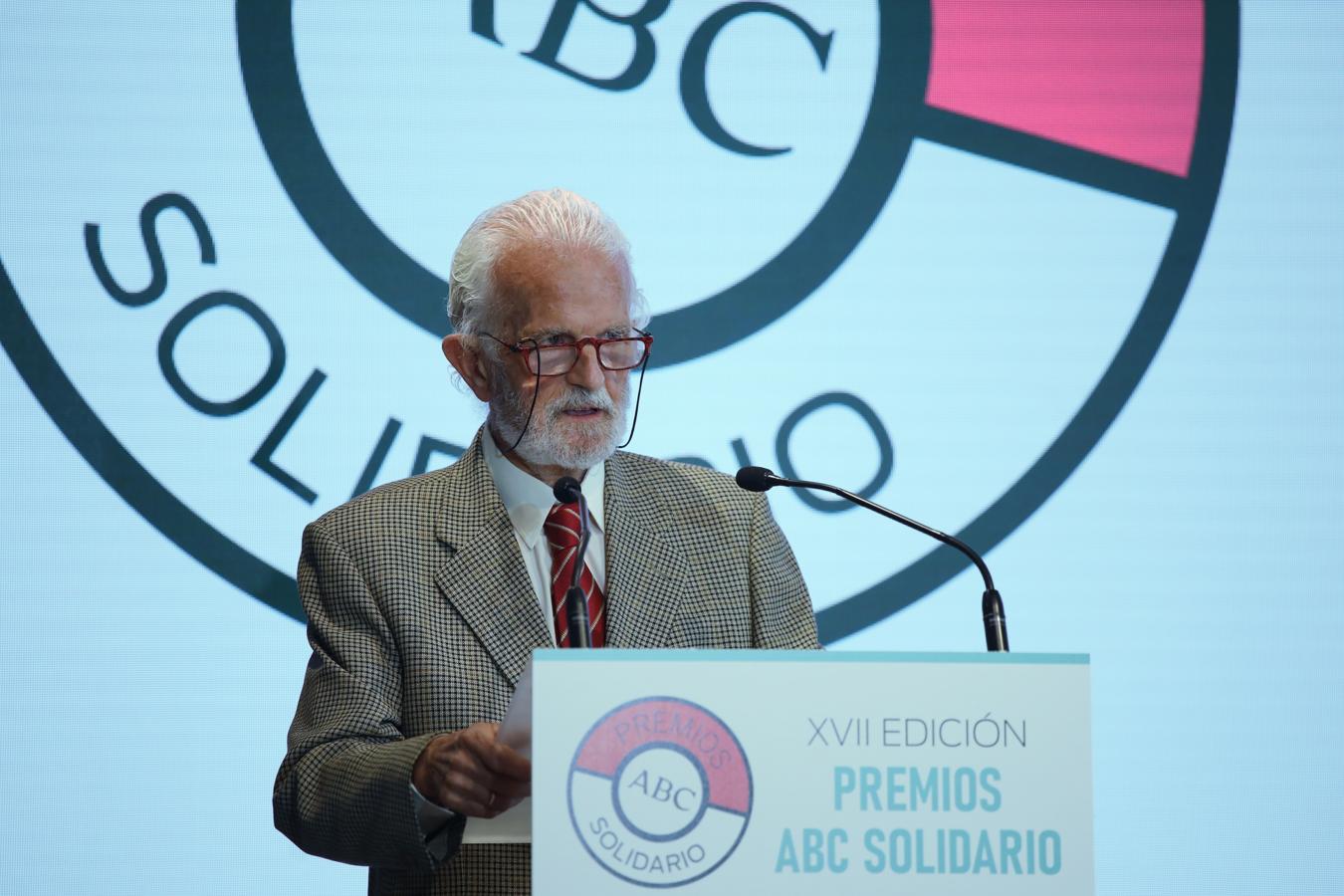 Ernesto García Lechuga, presidente de la Asociación Niños del Tambo. 