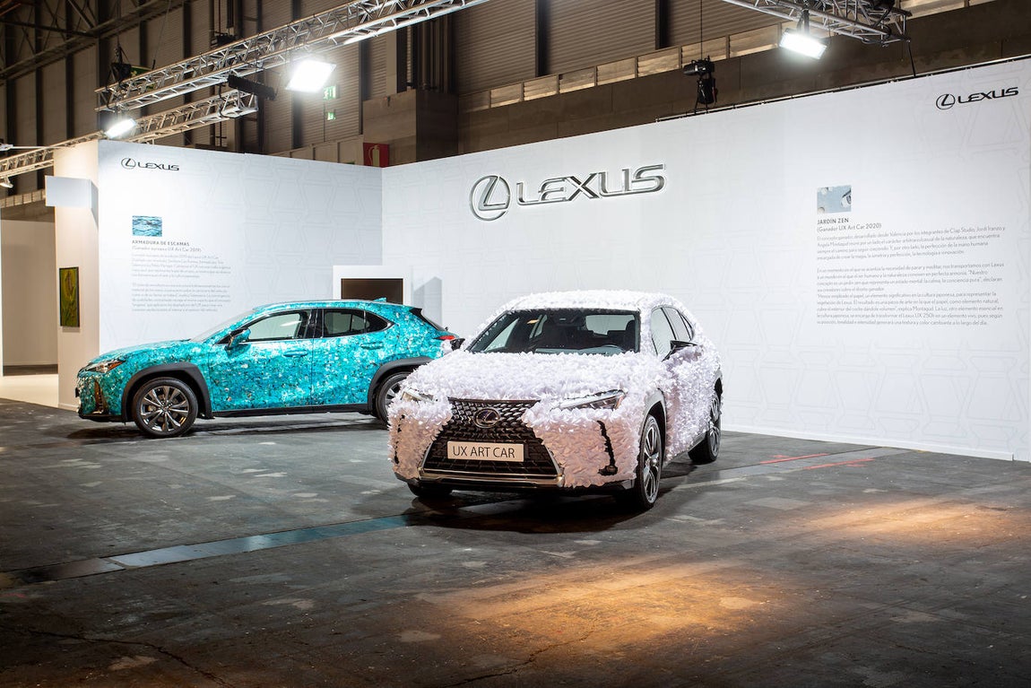 Fotogalería: Lexus exhibe en Arco las obras ganadoras del concurso de diseño UX Art Car