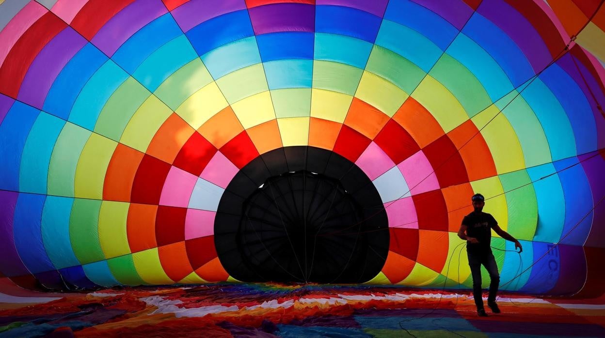 La belleza de la concentración de globos aerostáticos más grande de España