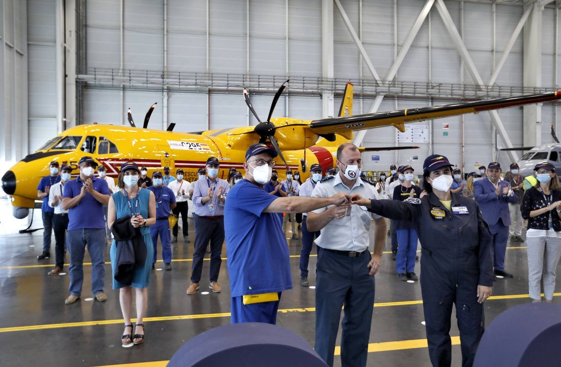 En imágenes, Airbus entrega su avión 200 del modelo C295