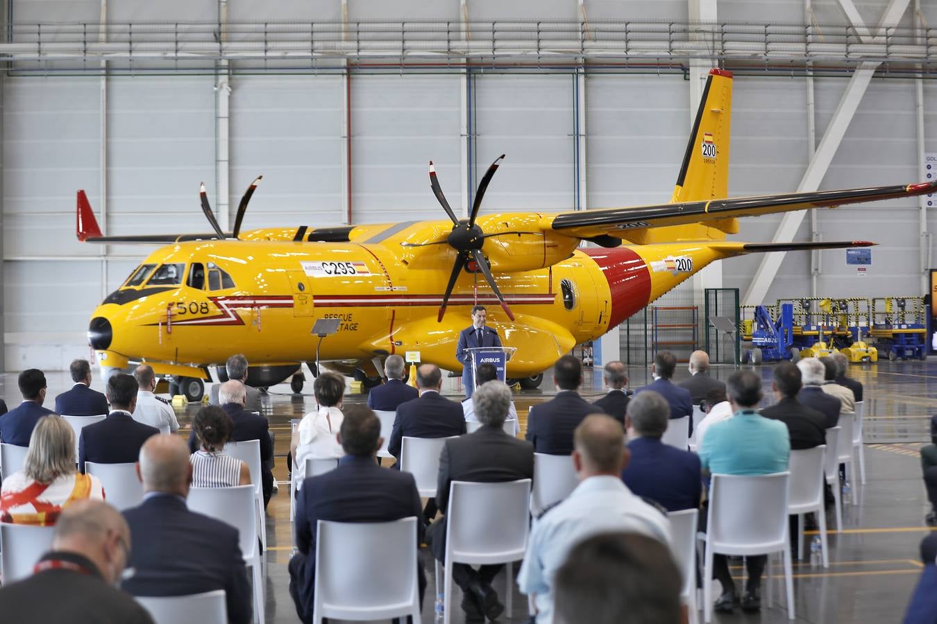 En imágenes, Airbus entrega su avión 200 del modelo C295