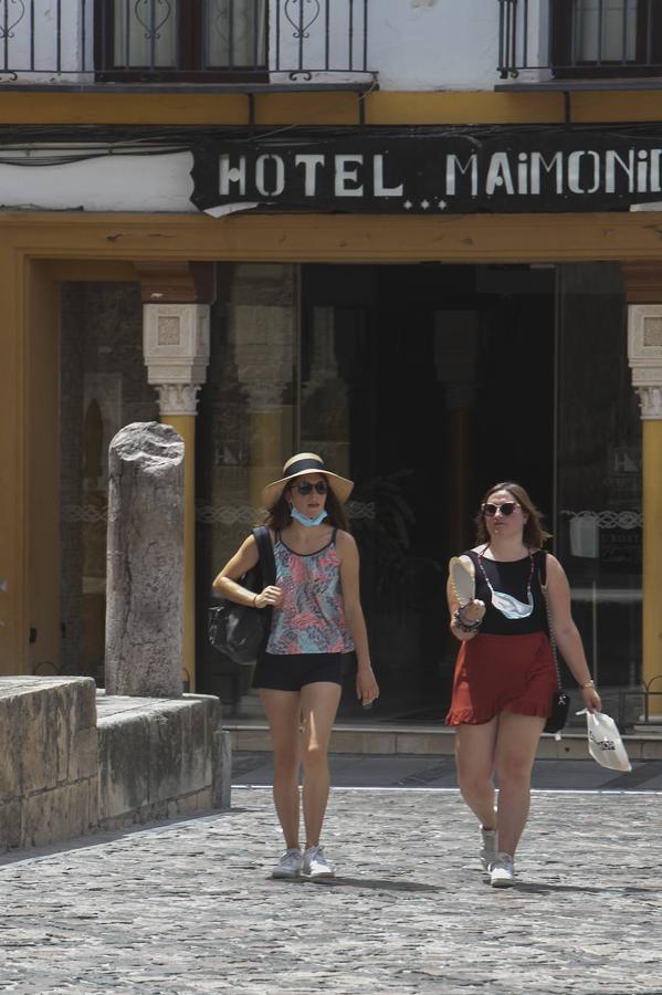 La primera jornada de la ola de calor en Córdoba, en imágenes