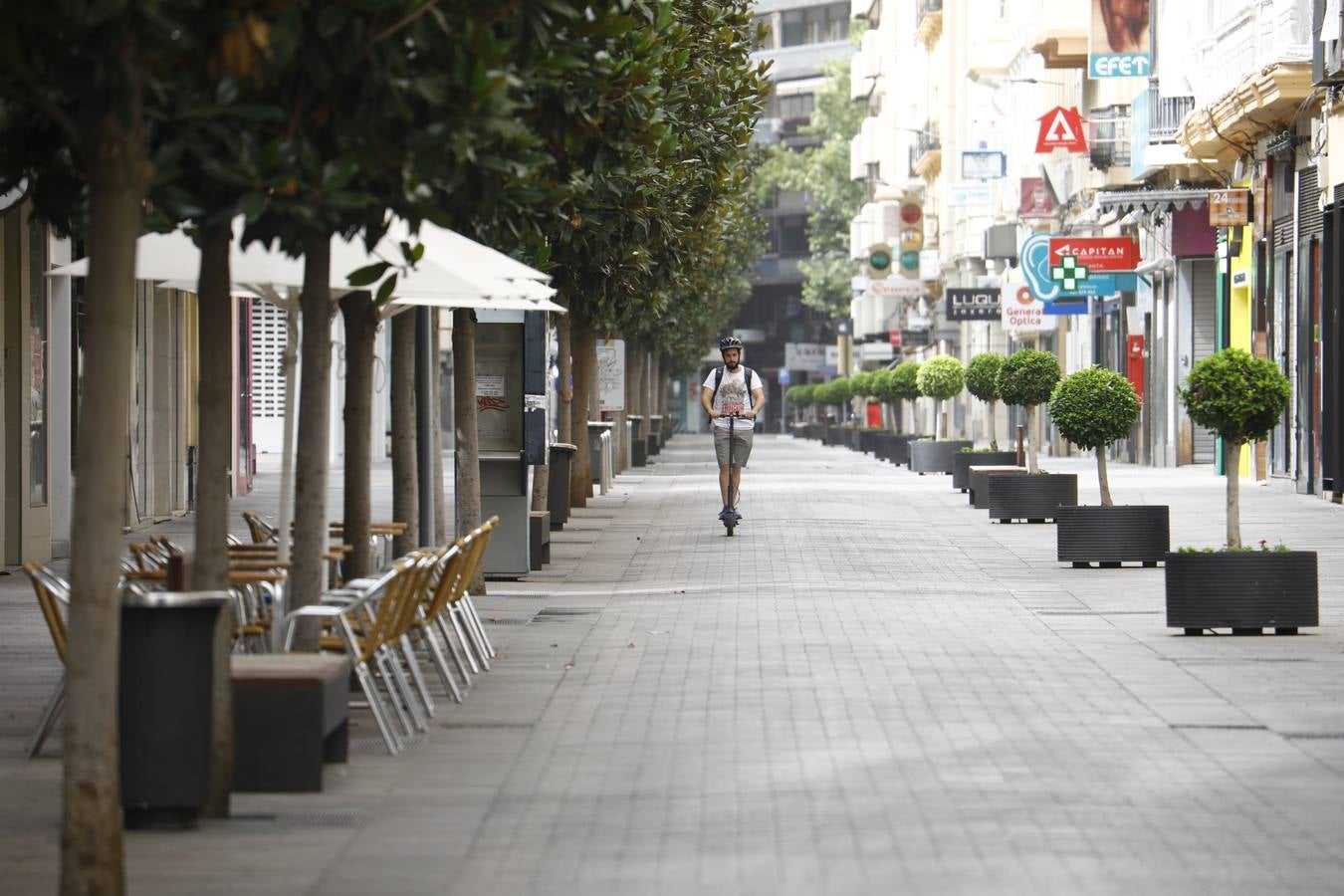 Ola de calor Córdoba | Paisaje desértico de un domingo a 40 grados